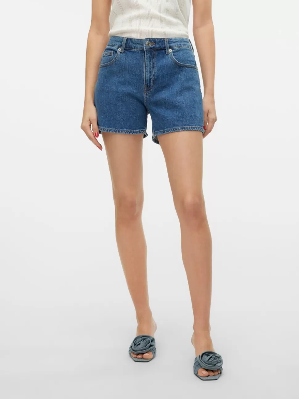 Shorts | Basics^VERO MODA VMTESS Shorts Medium Blue Denim