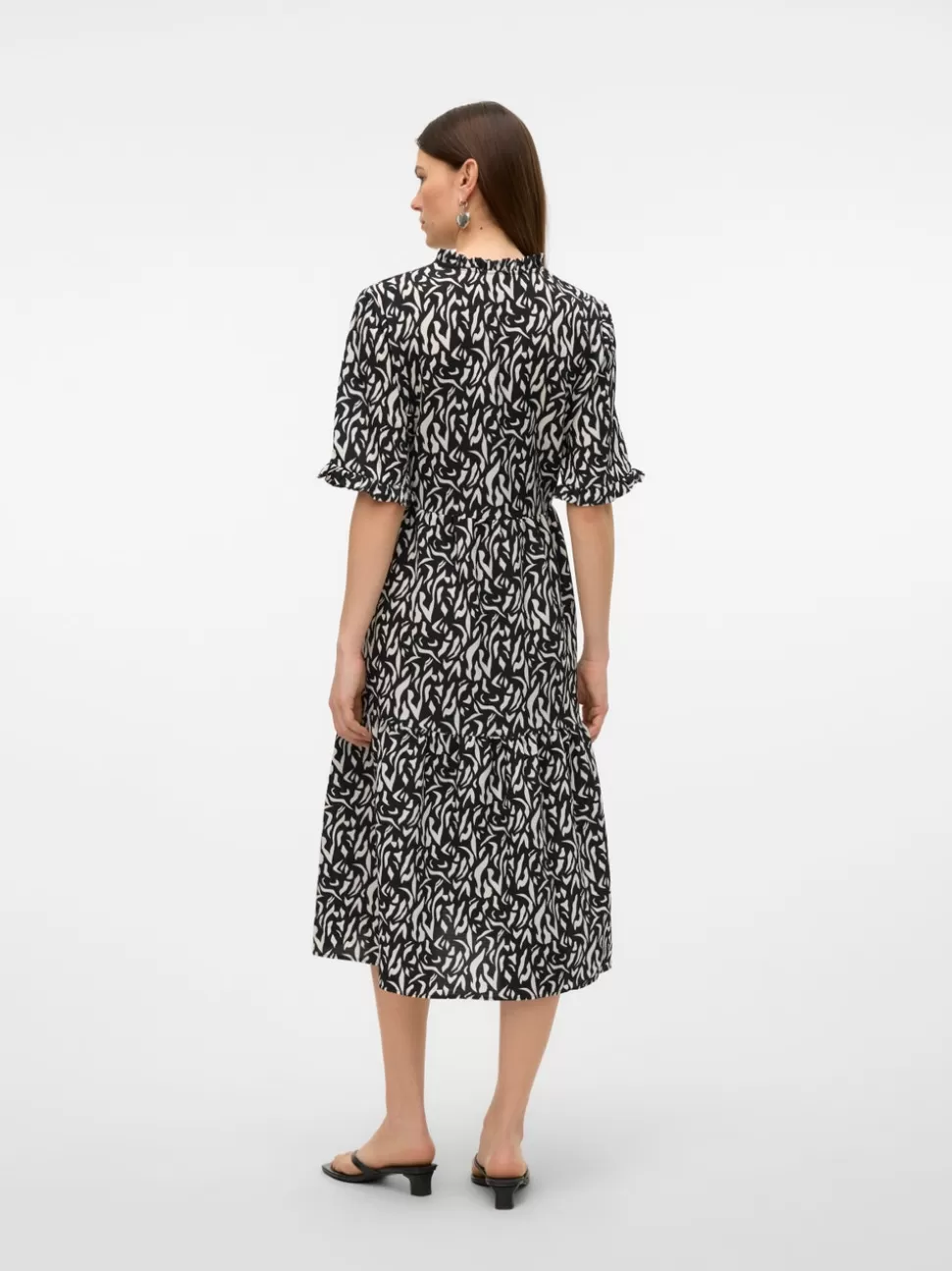 Klänningar^VERO MODA VMTILDA Lång Klänning Black