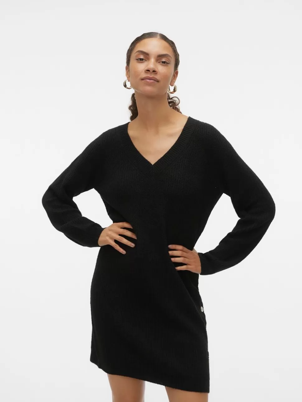 Klänningar^VERO MODA VMTINI Kort Klänning Black