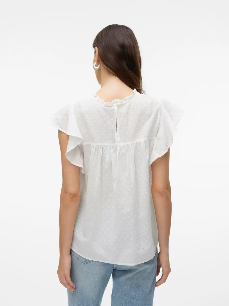 Basics | Toppar^VERO MODA VMTRINE Topp Snow White