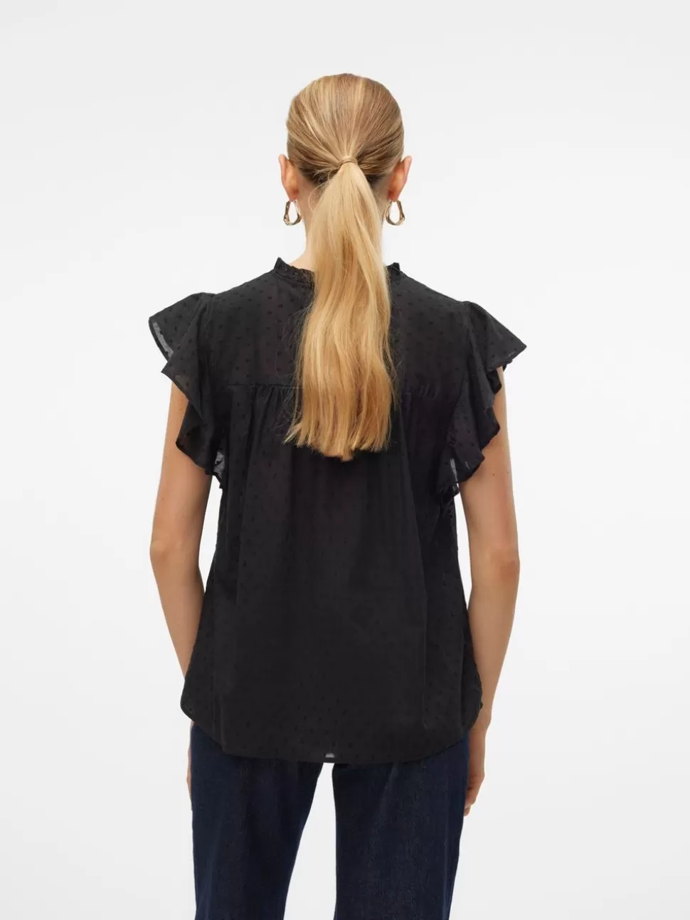 Basics | Toppar^VERO MODA VMTRINE Topp Black