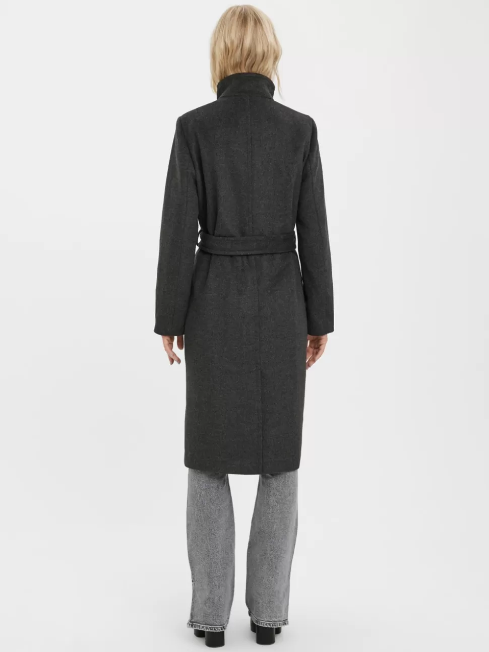 Jackor^VERO MODA VMTWODOPE Rock Dark Grey Melange