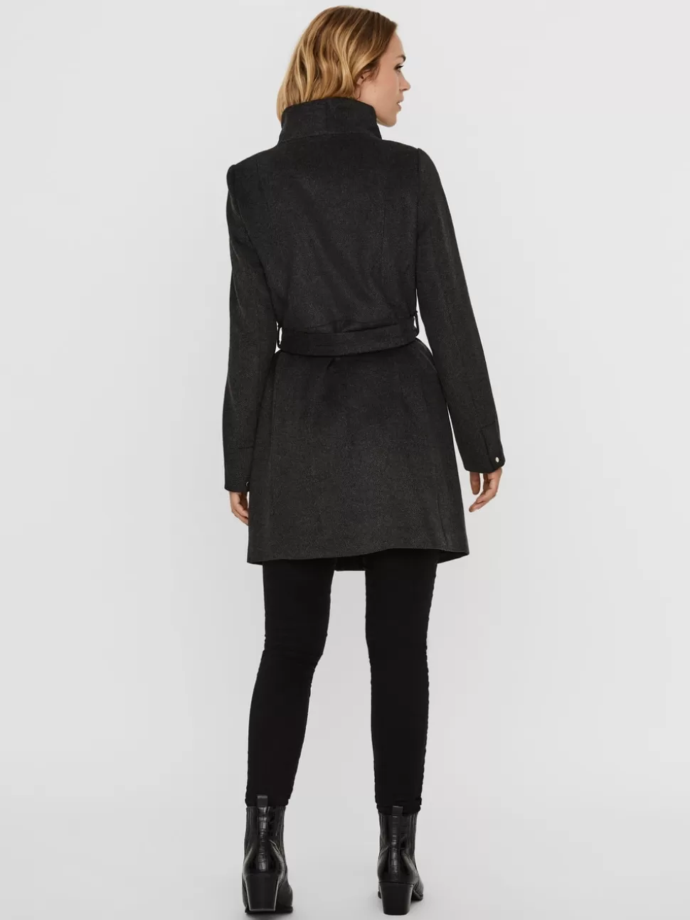 Jackor^VERO MODA VMTWODOPE Rock Dark Grey Melange