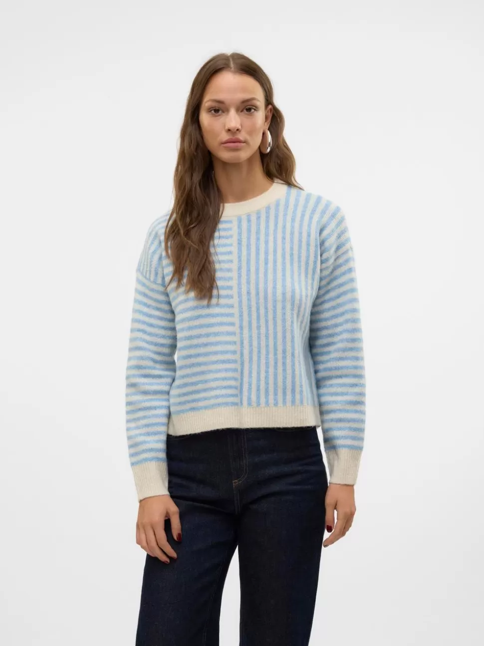Stickat^VERO MODA VMURANUS Pullover Birch