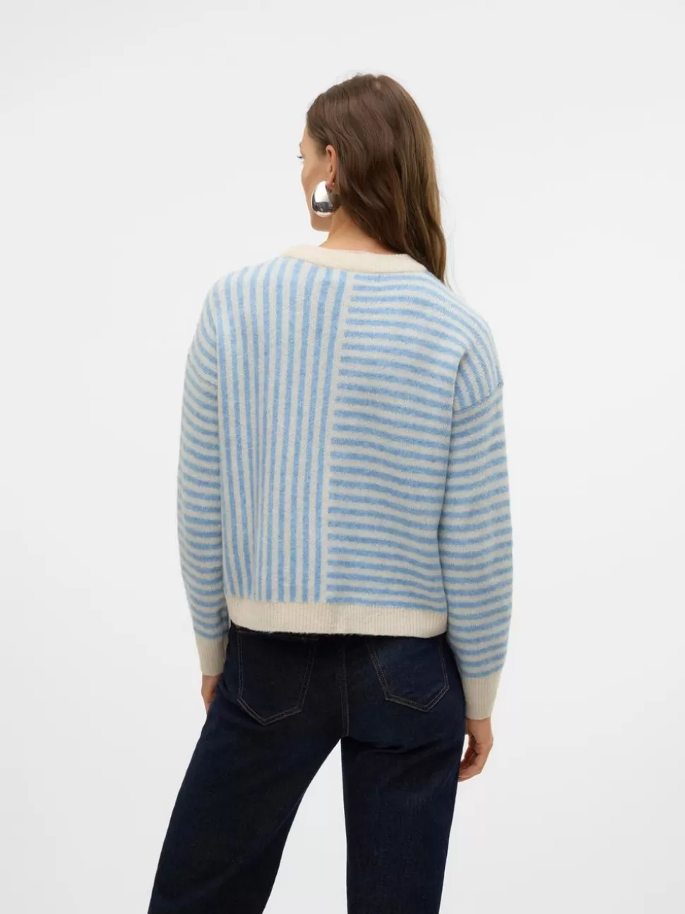Stickat^VERO MODA VMURANUS Pullover Birch