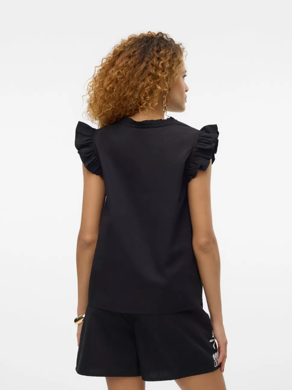 Toppar^VERO MODA VMVACATION Topp Black