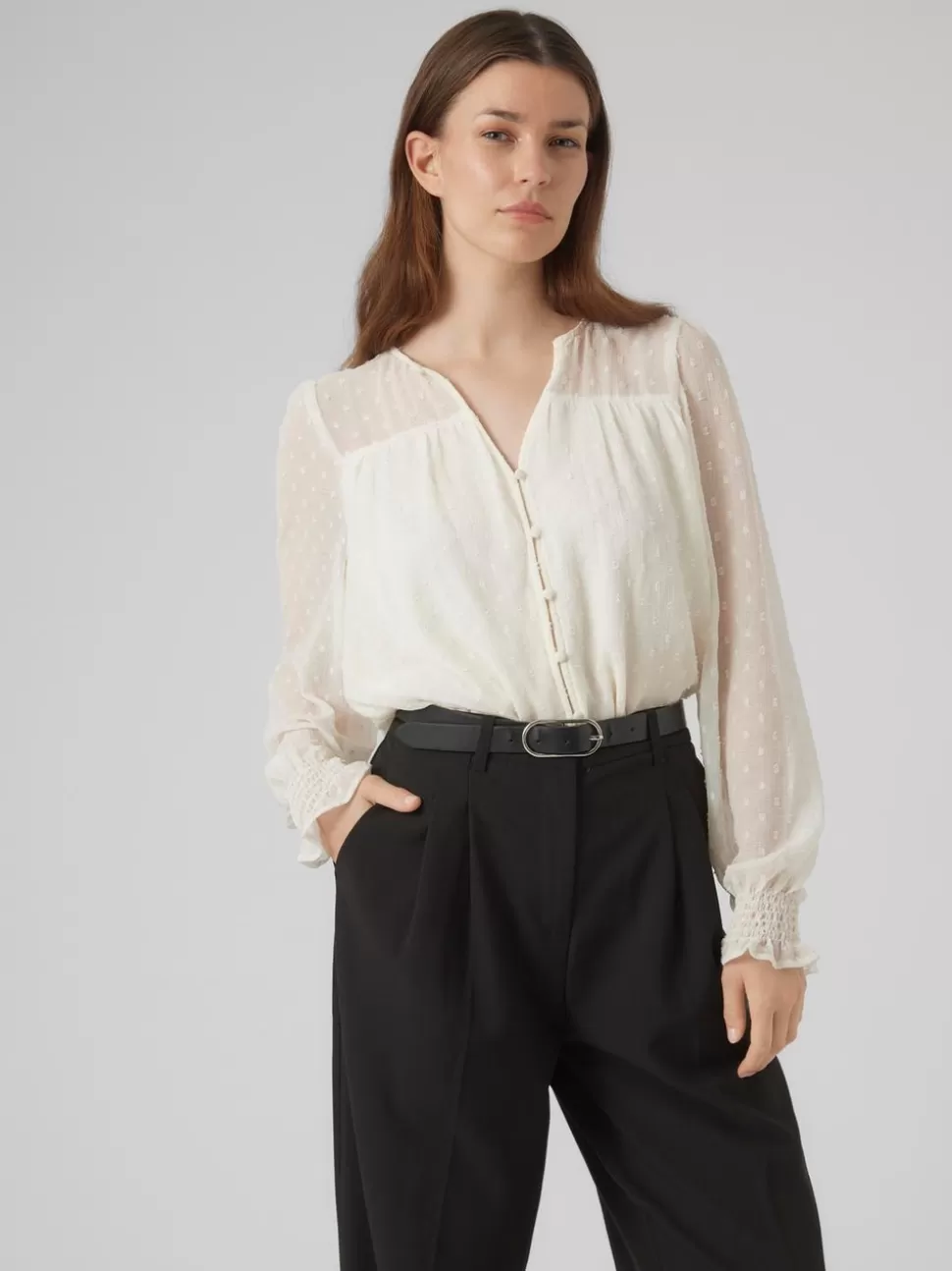 Toppar^VERO MODA VMVALA Topp Birch