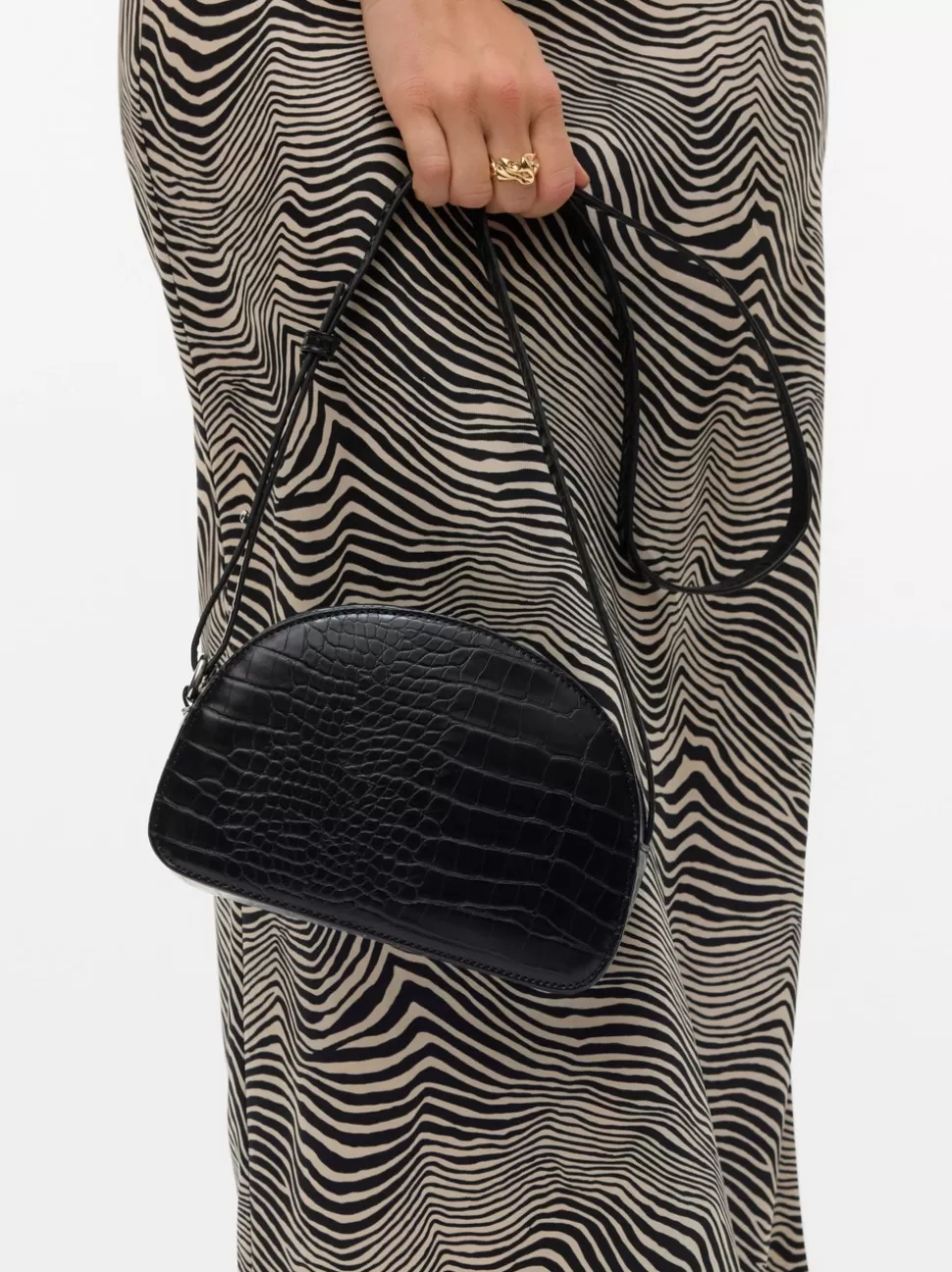 Accessories^VERO MODA VMVENEDA Korsande Axelrem Black