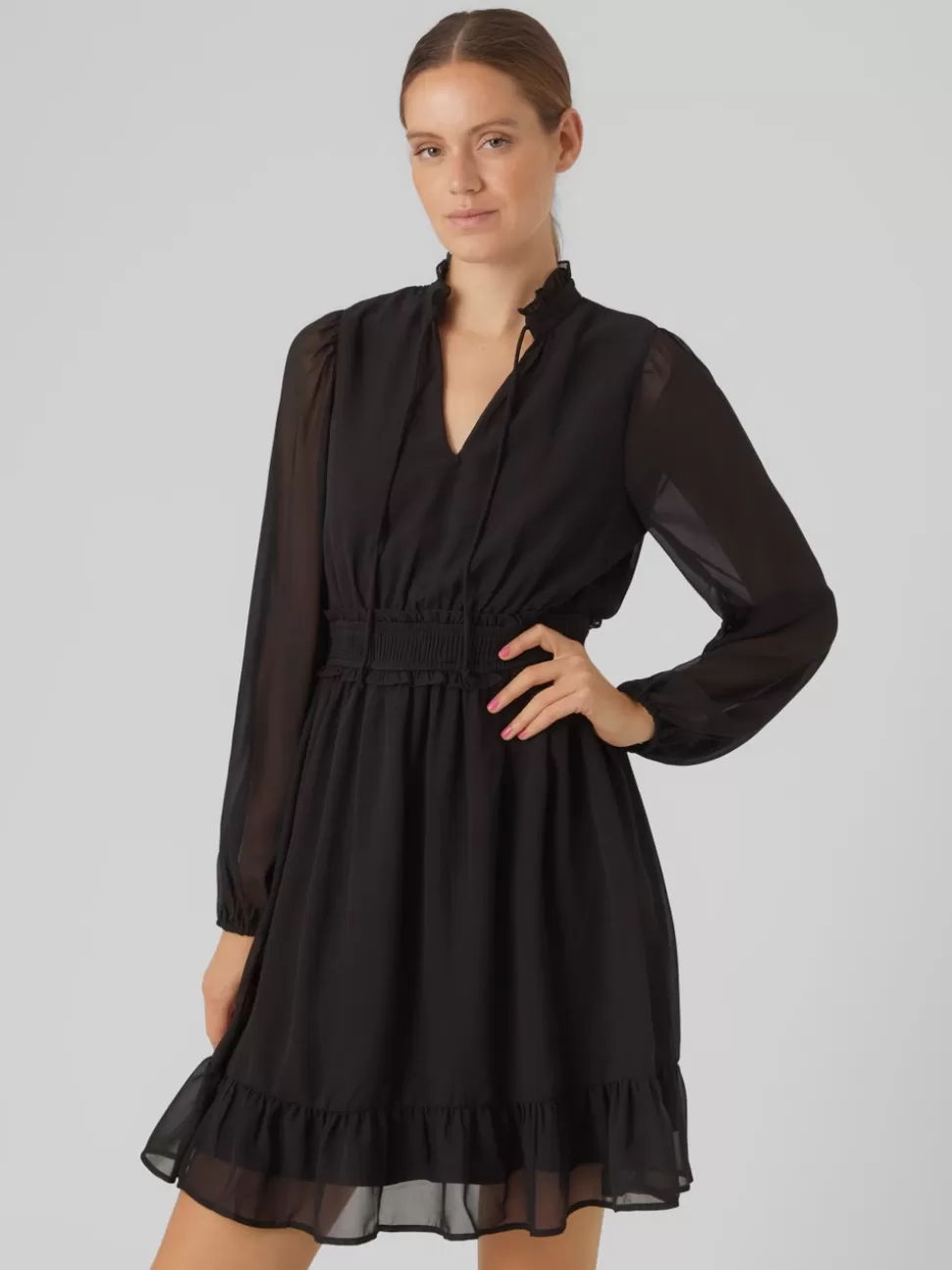 Klänningar^VERO MODA VMVERA Kort Klänning Black