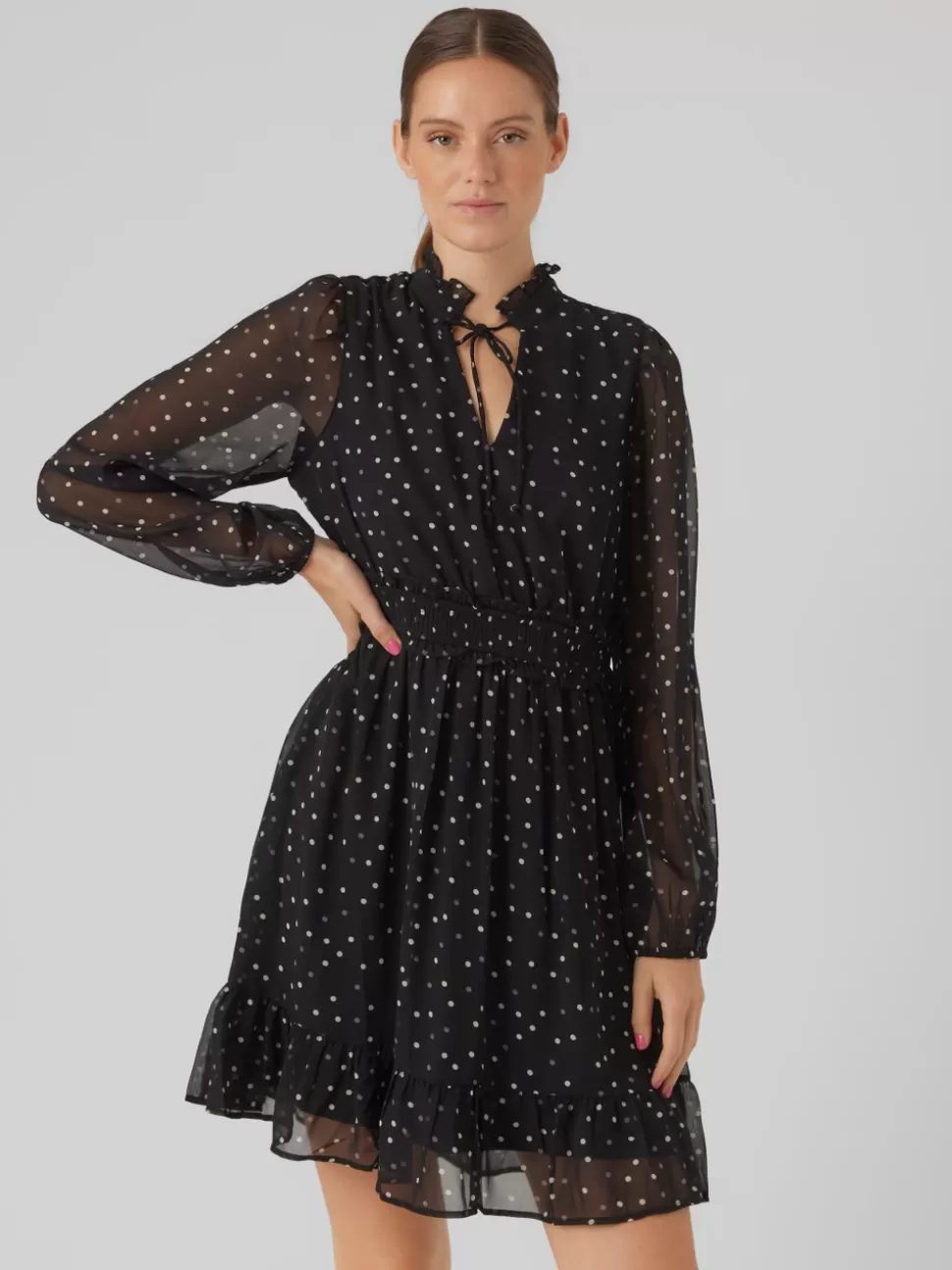 Klänningar^VERO MODA VMVERA Kort Klänning Black