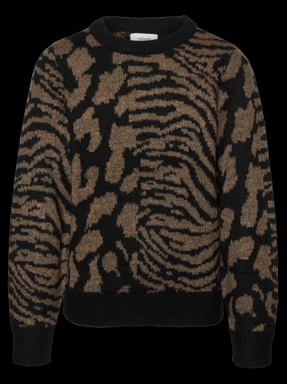 Toppar | Stickat^VERO MODA VMVERA Pullover Black