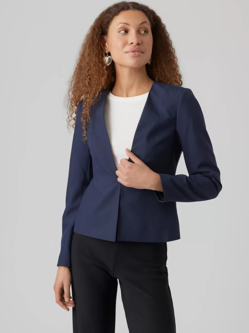 Kavajer^VERO MODA VMVERALIL Kavaj Navy Blazer