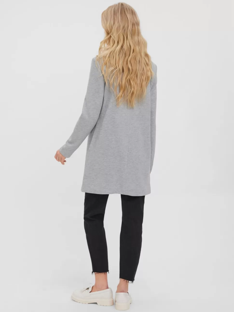 Kavajer | Basics^VERO MODA VMVERINA Kavaj Light Grey Melange
