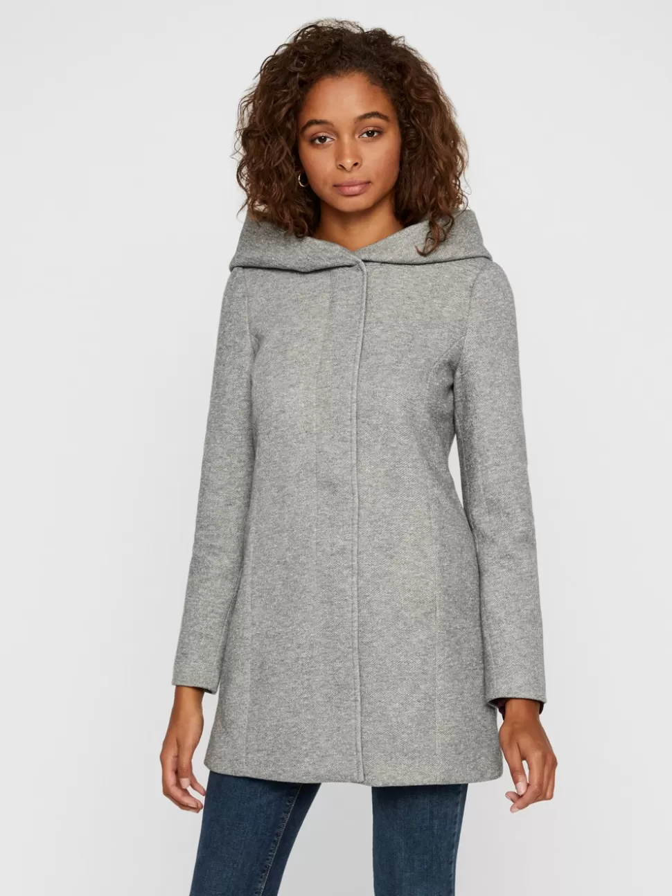 Jackor^VERO MODA VMVERODONA Jacka Light Grey Melange