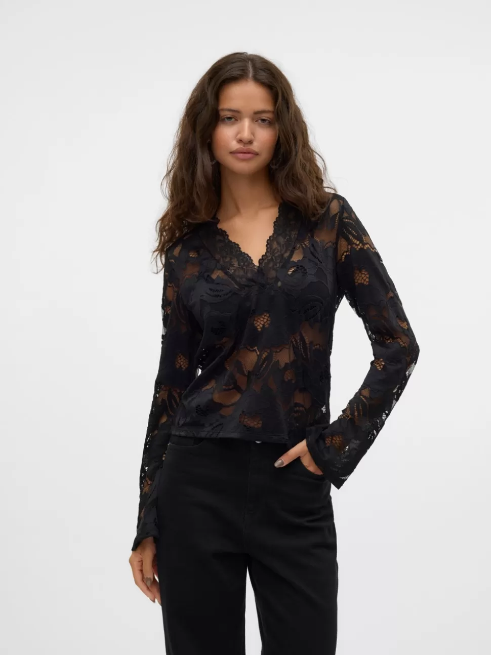 Festkläder | Toppar^VERO MODA VMVERONICA Topp Black