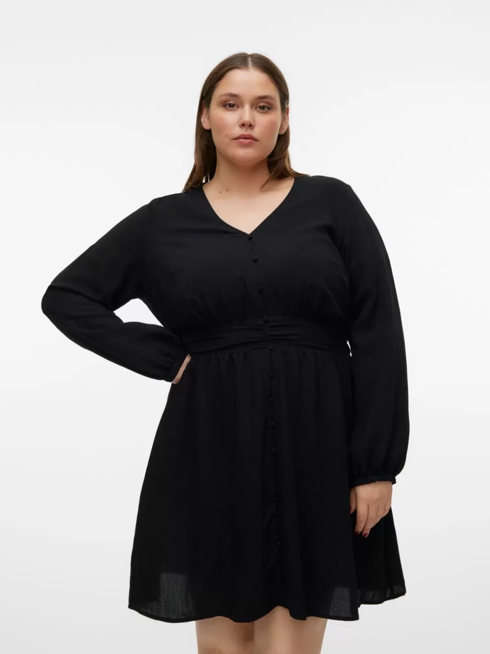 Klänningar^VERO MODA VMVERONIKA Kort Klänning Black