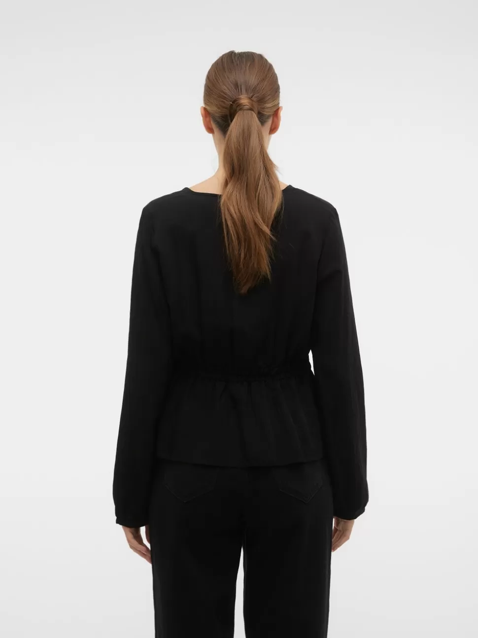 Toppar^VERO MODA VMVERONIKA Topp Black