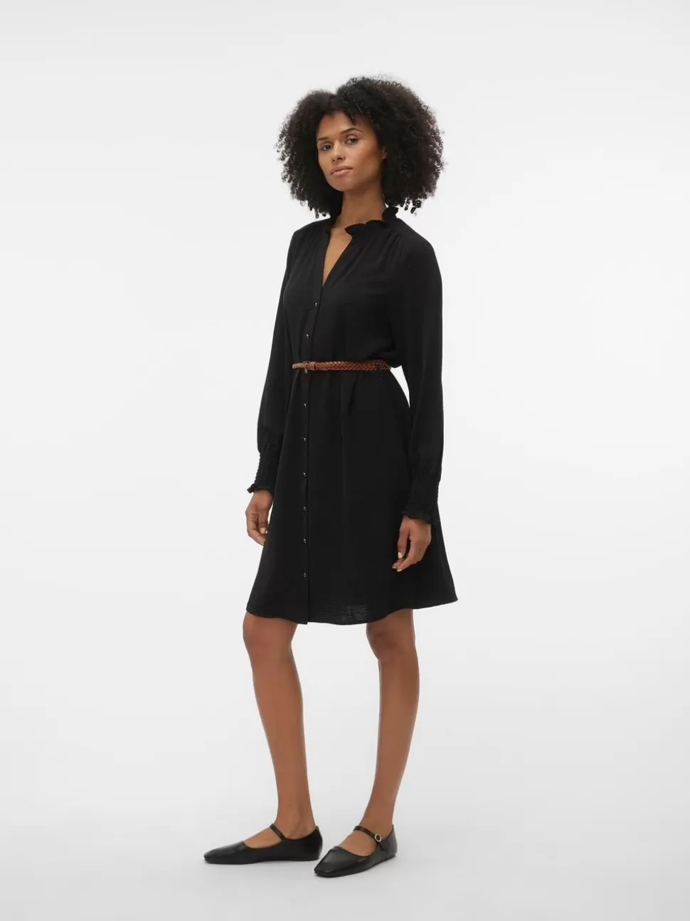 Klänningar^VERO MODA VMVIBE Kort Klänning Black