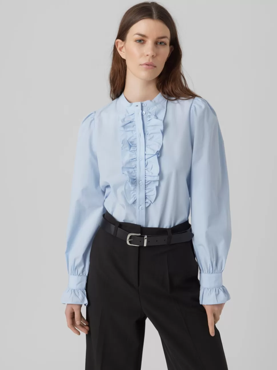 Skjortor | Toppar^VERO MODA VMVIBE Skjorta Cashmere Blue