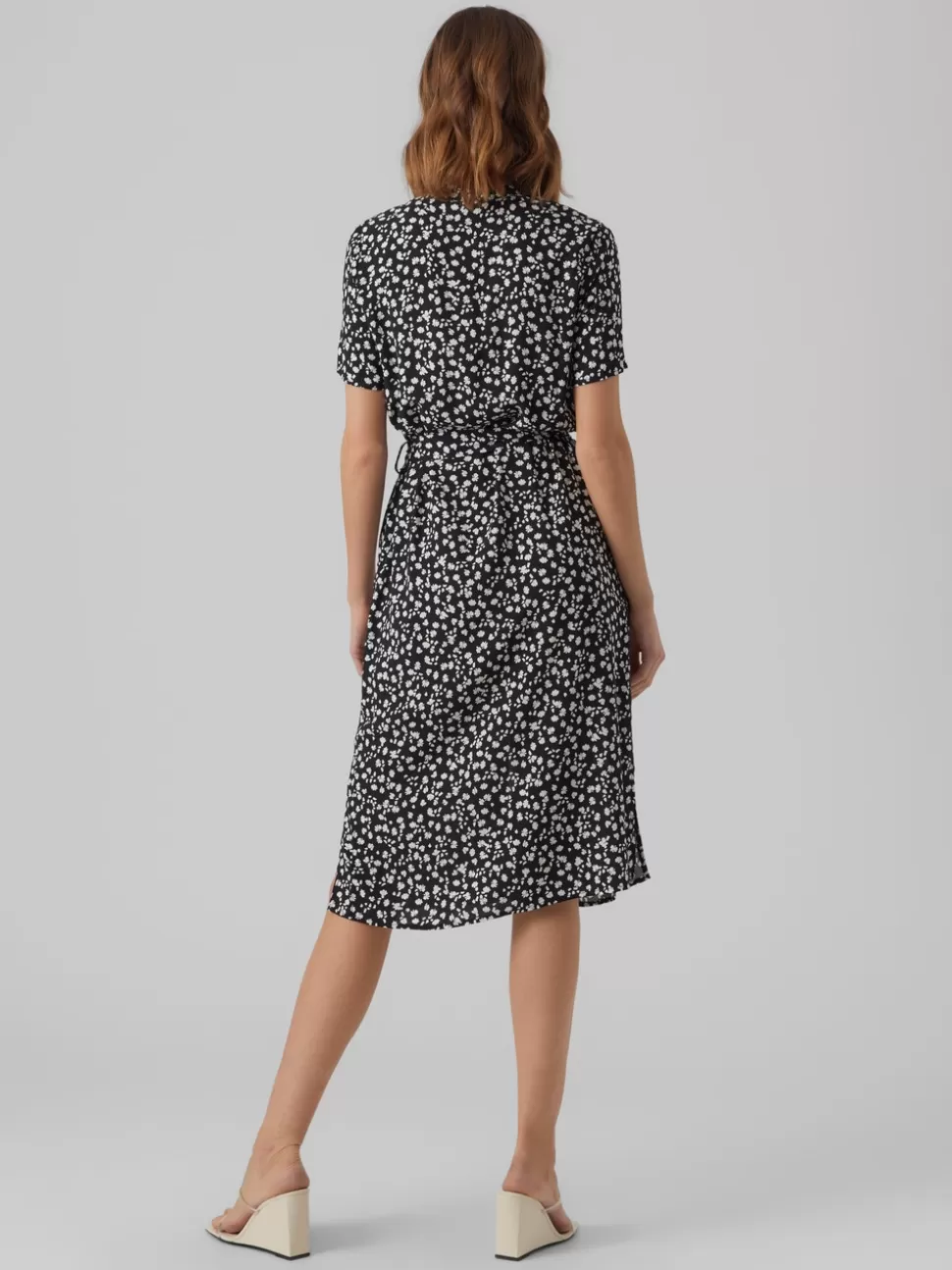 Klänningar^VERO MODA VMVICA Lång Klänning Black