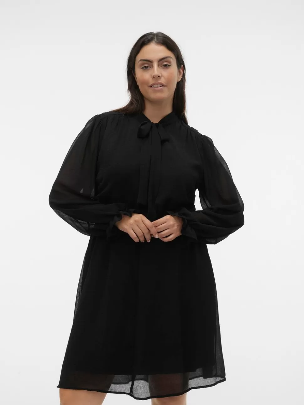 Klänningar^VERO MODA VMVIGGA Kort Klänning Black