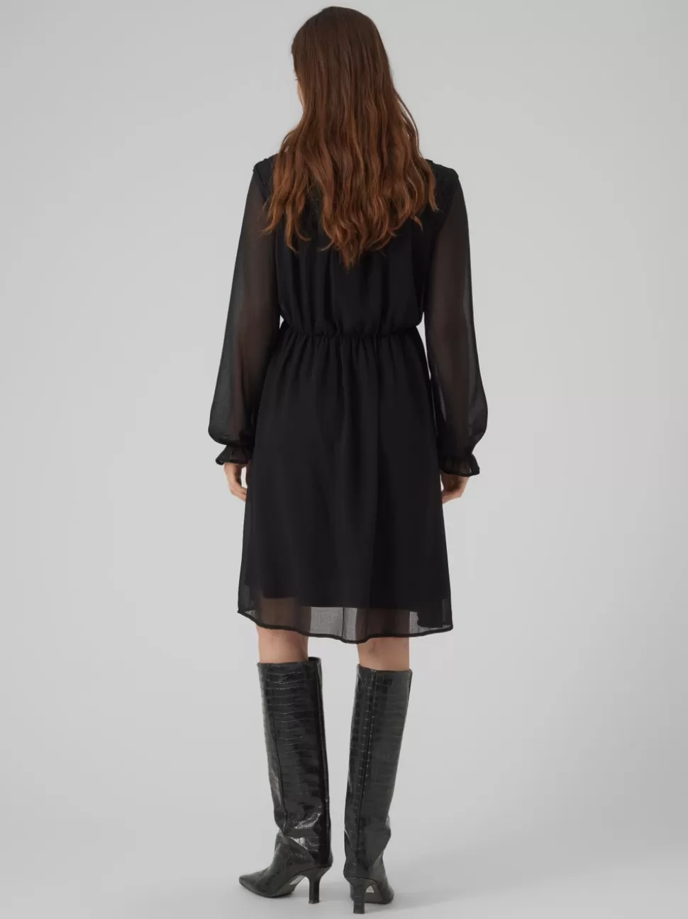 Klänningar^VERO MODA VMVIGGA Kort Klänning Black