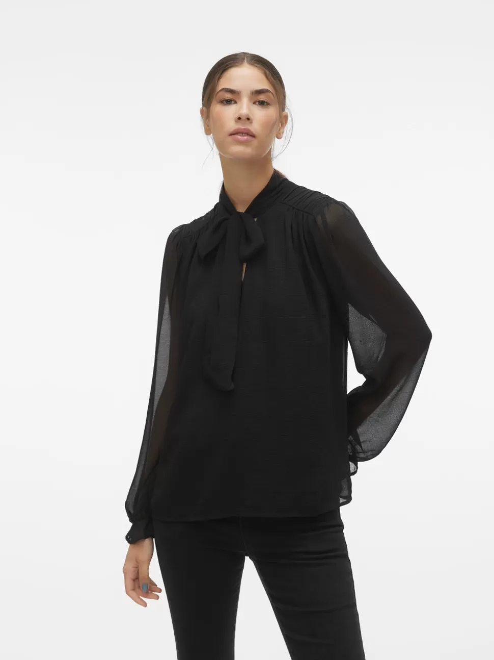 Toppar^VERO MODA VMVIGGA Topp Black