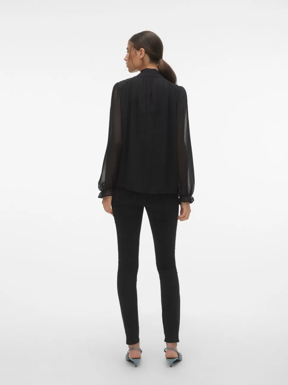Toppar^VERO MODA VMVIGGA Topp Black