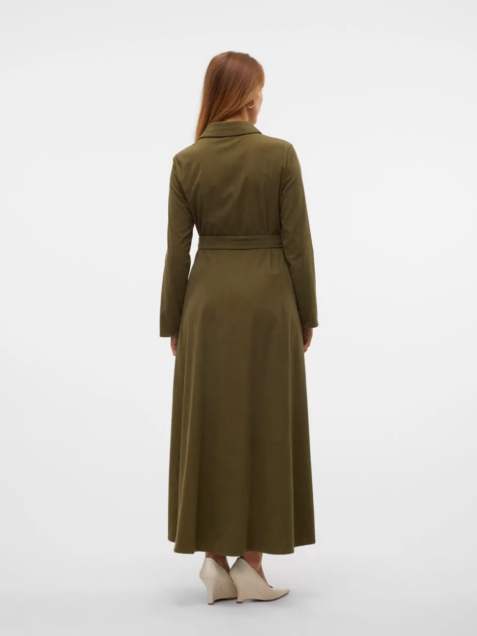 Klänningar^VERO MODA VMVILJA Sammetsklänning Olive Night