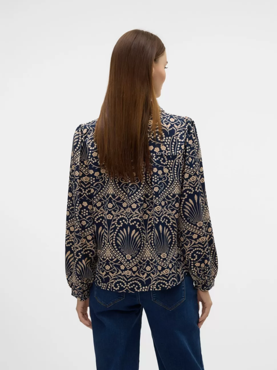 Skjortor | Toppar^VERO MODA VMVILJA Skjorta Navy Blazer
