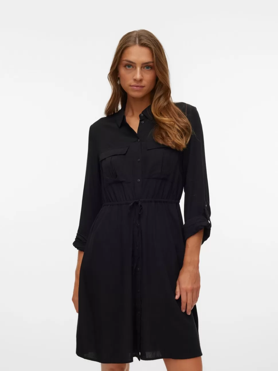 Klänningar^VERO MODA VMVILMA Kort Klänning Black