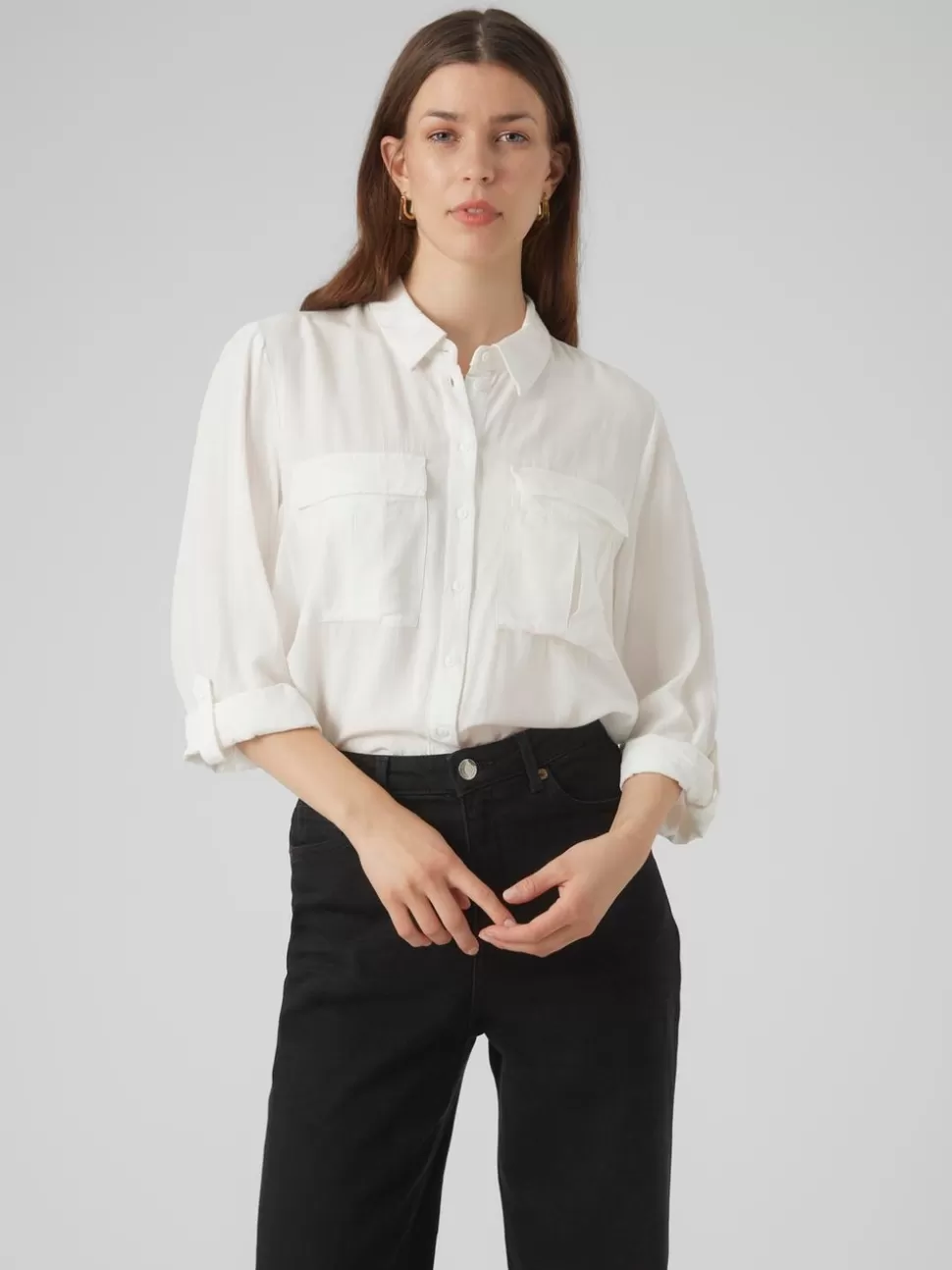 Skjortor | Toppar^VERO MODA VMVILMA Skjorta Snow White
