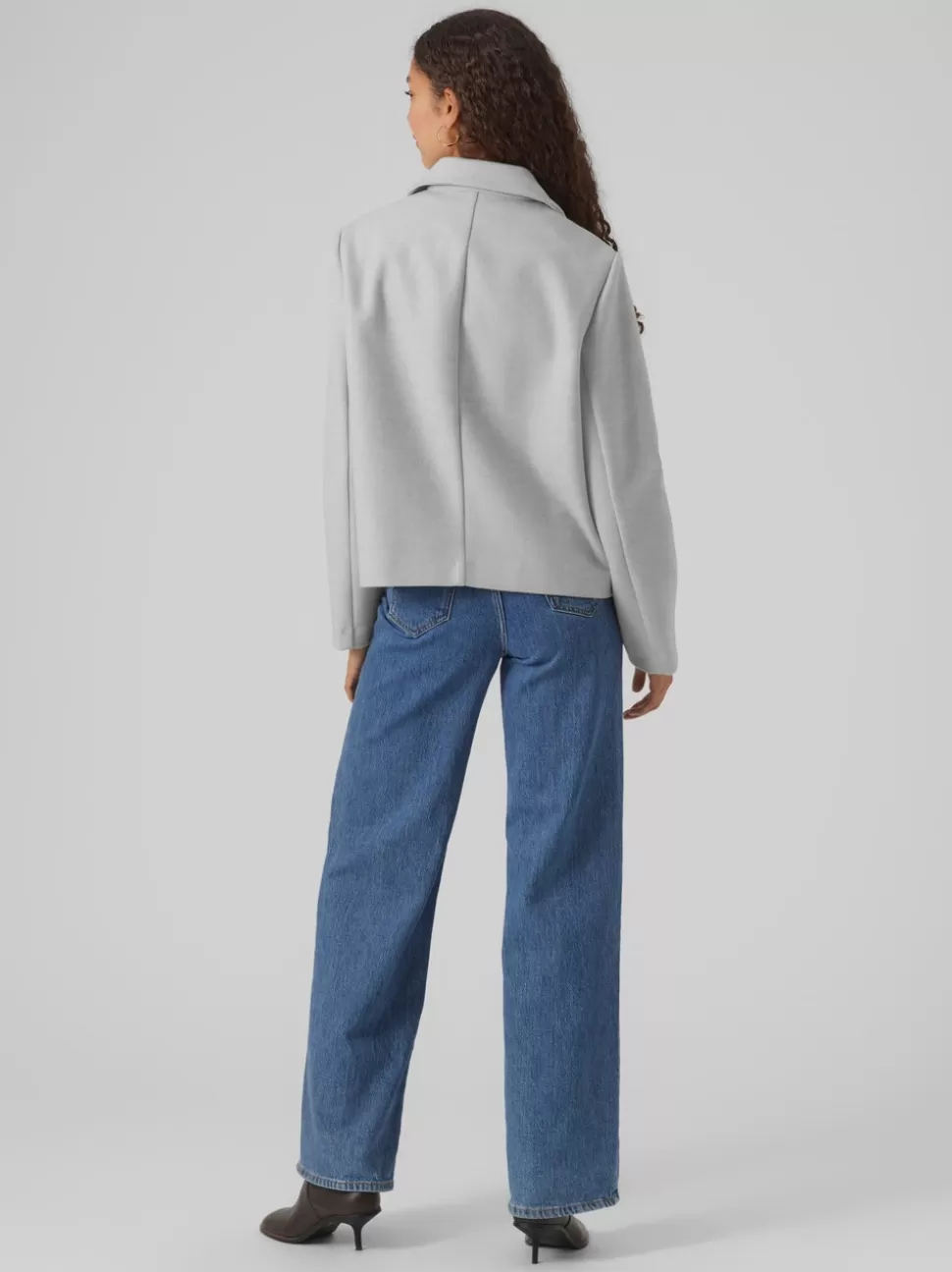 Jackor^VERO MODA VMVINCEMIA Jacka Light Grey Melange