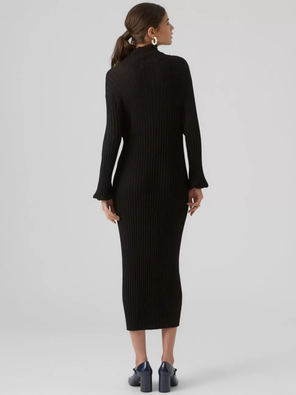 Klänningar^VERO MODA VMWIELD Lång Klänning Black