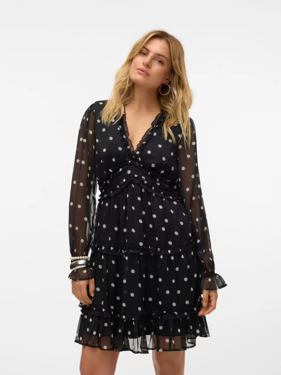 Klänningar^VERO MODA VMWONDA Midiklänning Black
