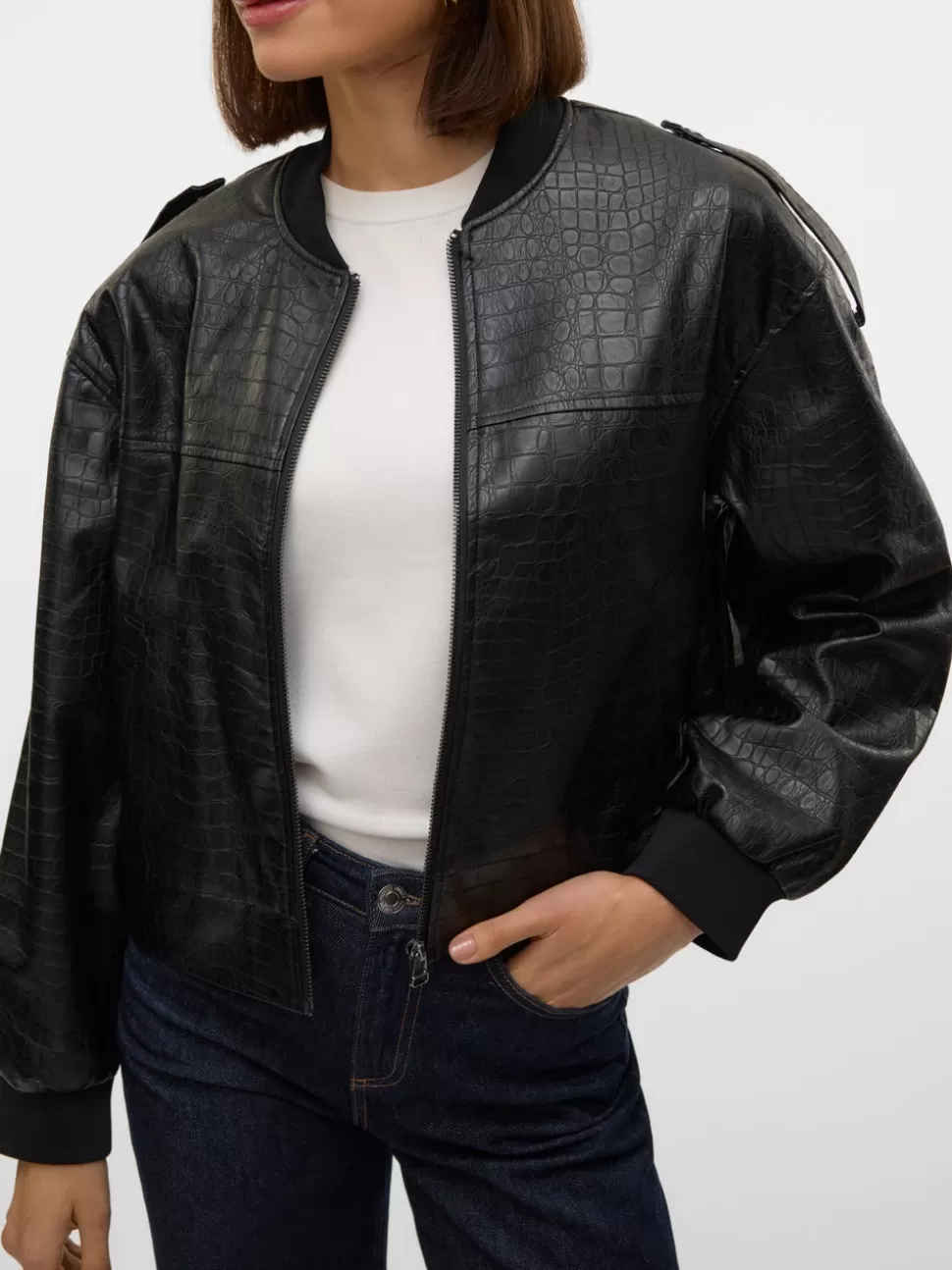 Jackor^VERO MODA VMWREN Jacka Black