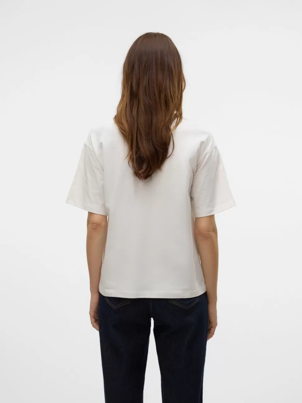 Toppar^VERO MODA VMYDA T-shirt Snow White