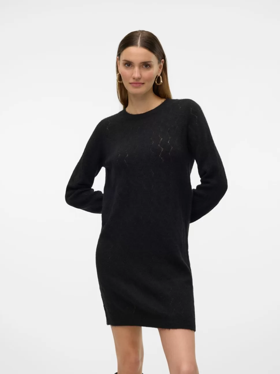 Klänningar^VERO MODA VMYEN Lång Klänning Black