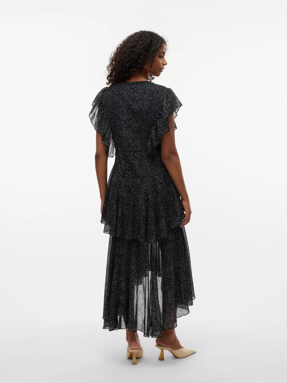 Klänningar | Festkläder^VERO MODA VMYLLDES Lång Klänning Black