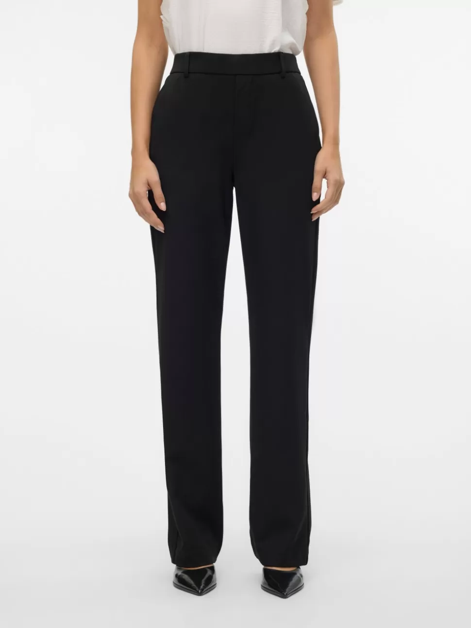 Jeans | Festkläder^VERO MODA VMZAMIRA Medelhög Midja Byxor Black