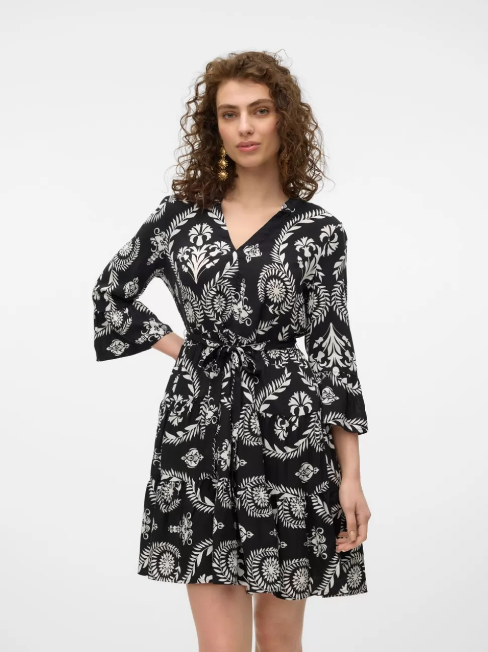 Klänningar^VERO MODA VMZANA Kort Klänning Black