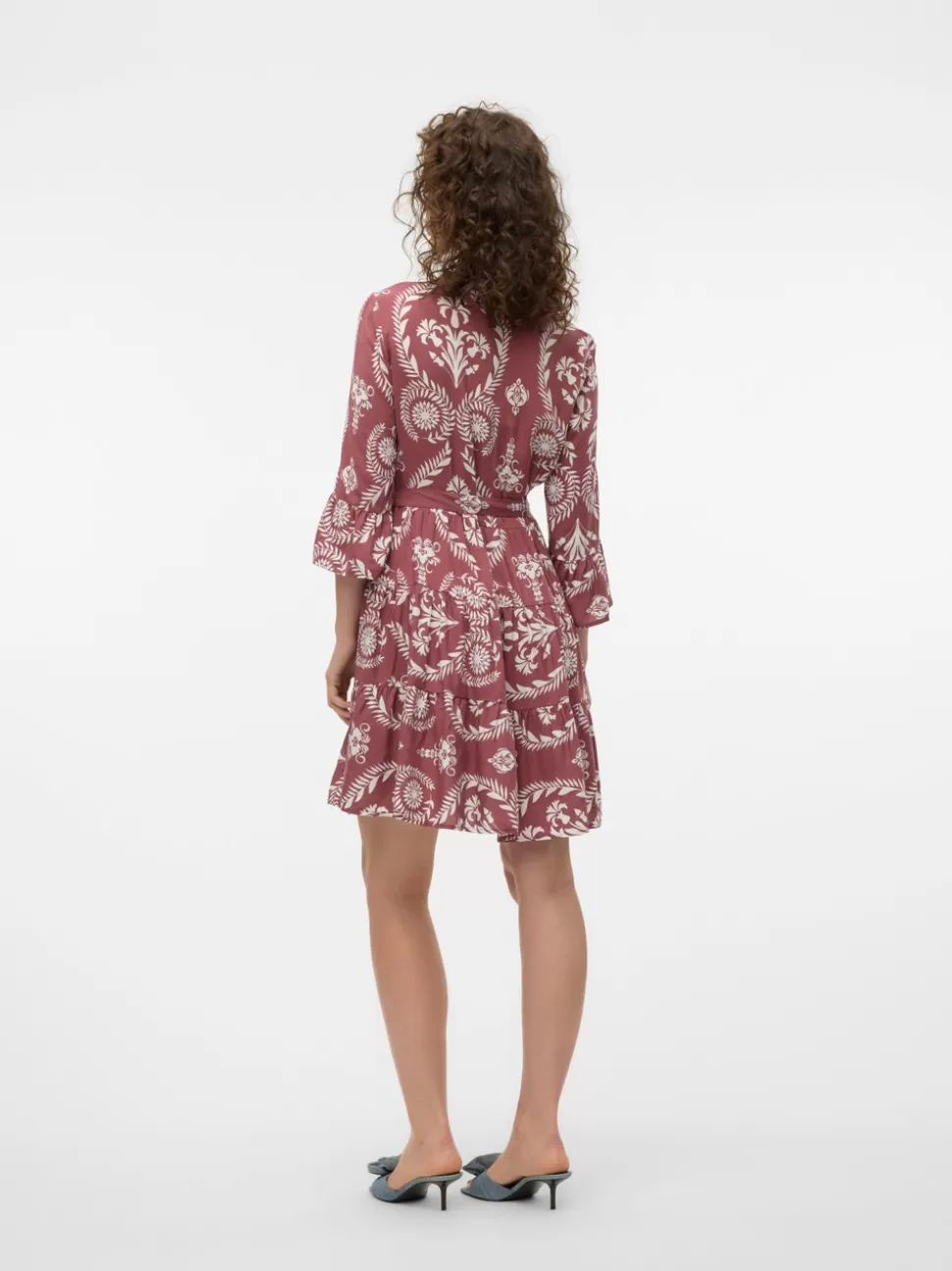 Klänningar^VERO MODA VMZANA Kort Klänning Rose Brown