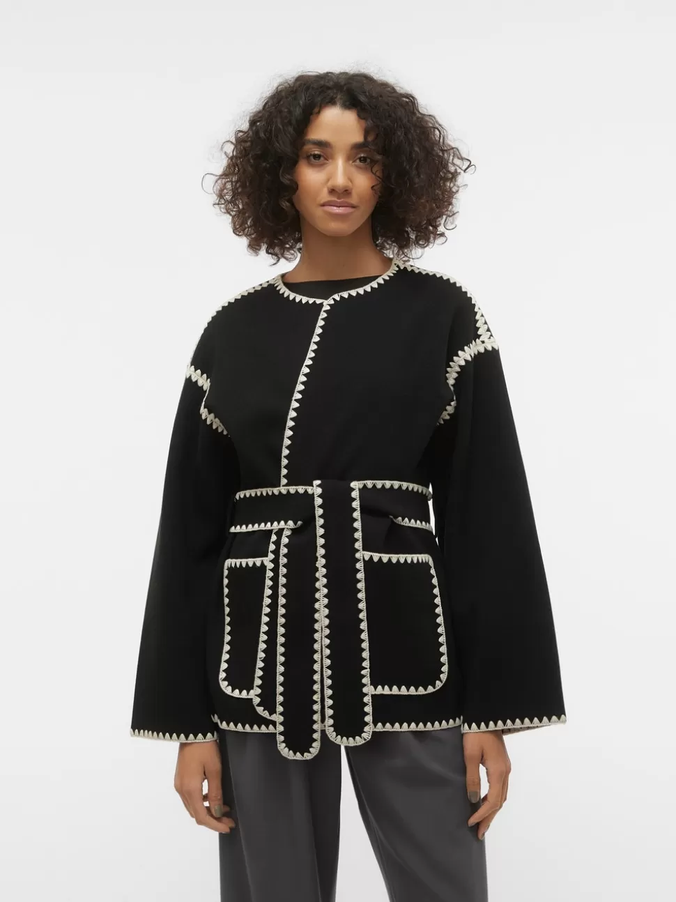 Jackor^VERO MODA VMZAYLA Jacka Black