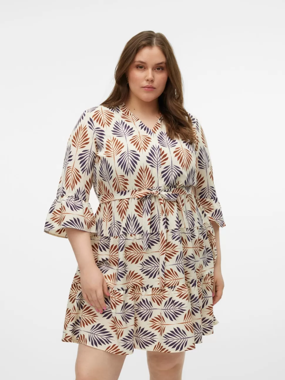 Klänningar^VERO MODA VMZERA Kort Klänning White Asparagus