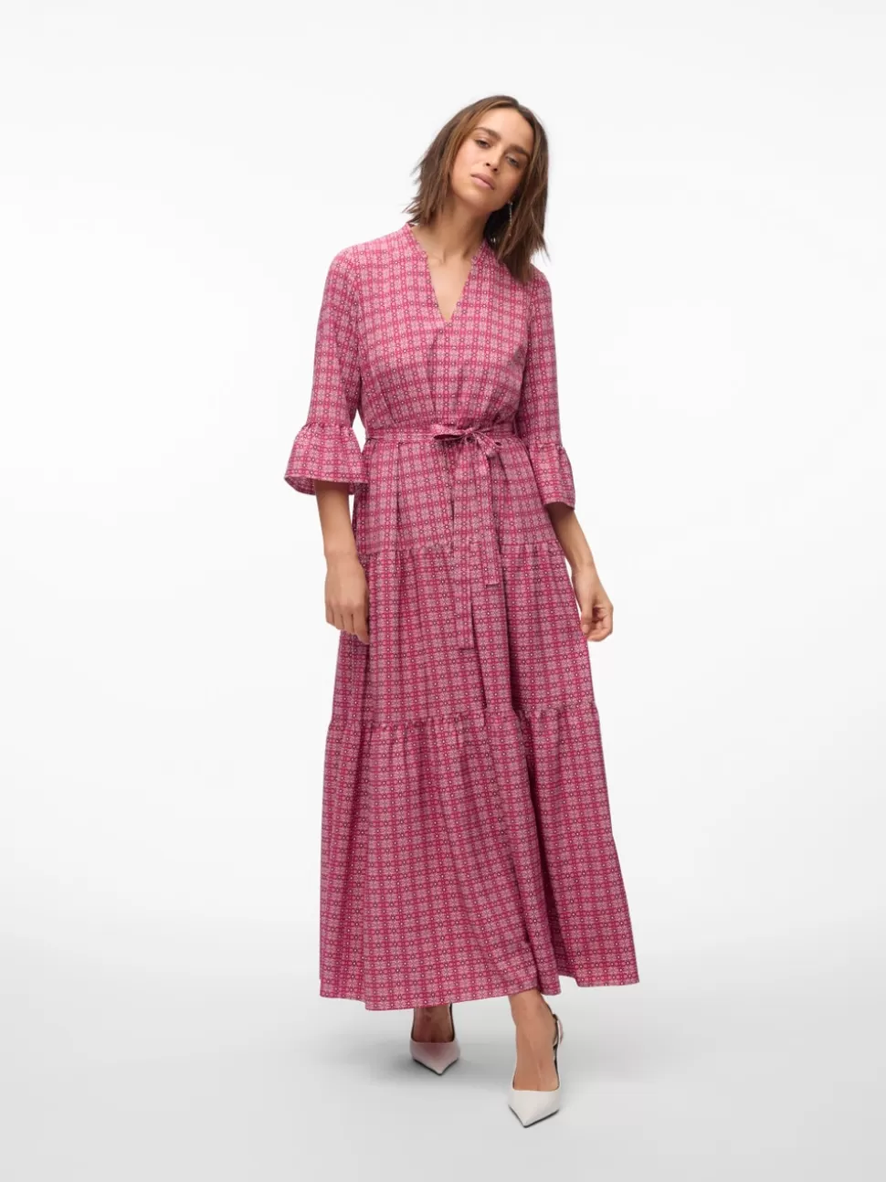 Klänningar^VERO MODA VMZERA Lång Klänning Mauve Orchid