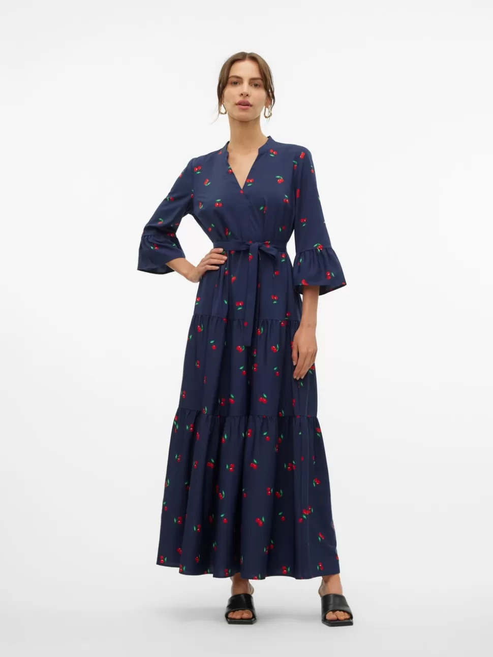 Klänningar^VERO MODA VMZERA Lång Klänning Navy Blazer
