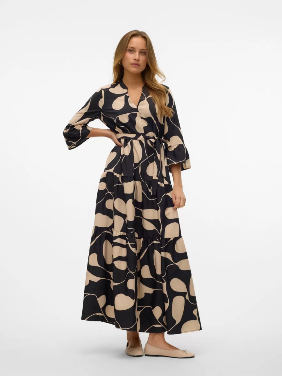 Klänningar^VERO MODA VMZERA Lång Klänning Black