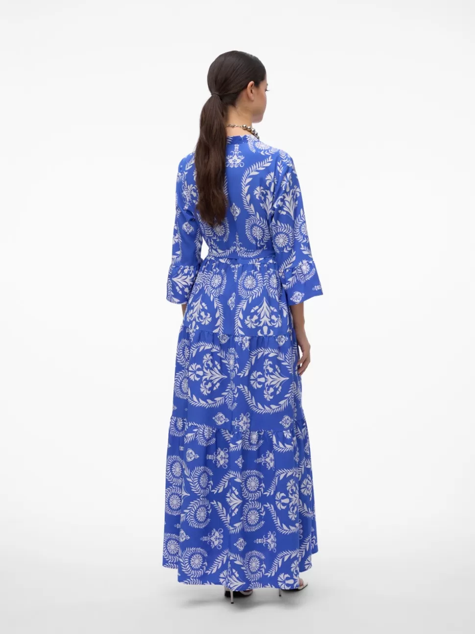 Klänningar^VERO MODA VMZERA Lång Klänning Dazzling Blue