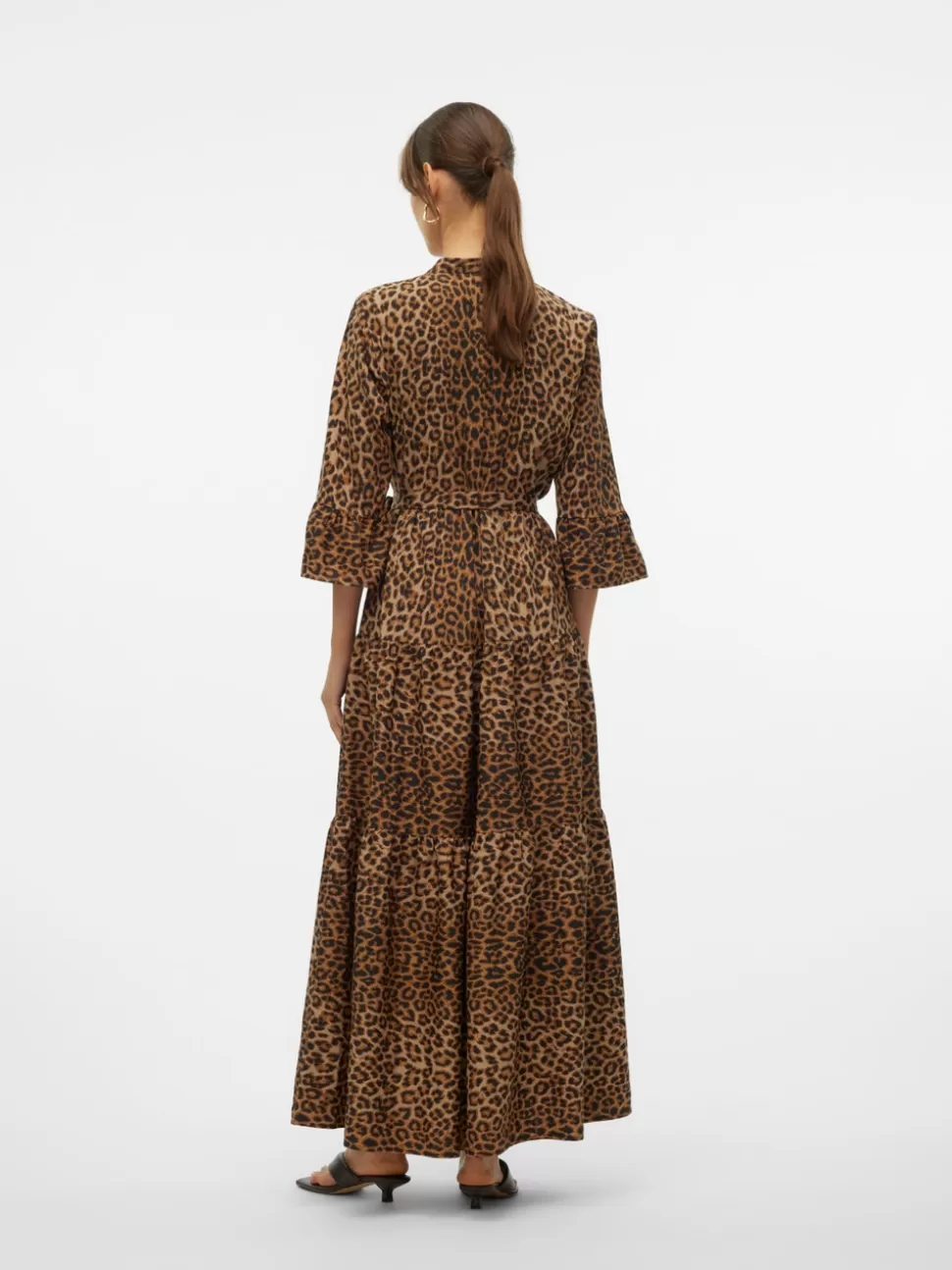 Klänningar^VERO MODA VMZERA Lång Klänning Tigers Eye