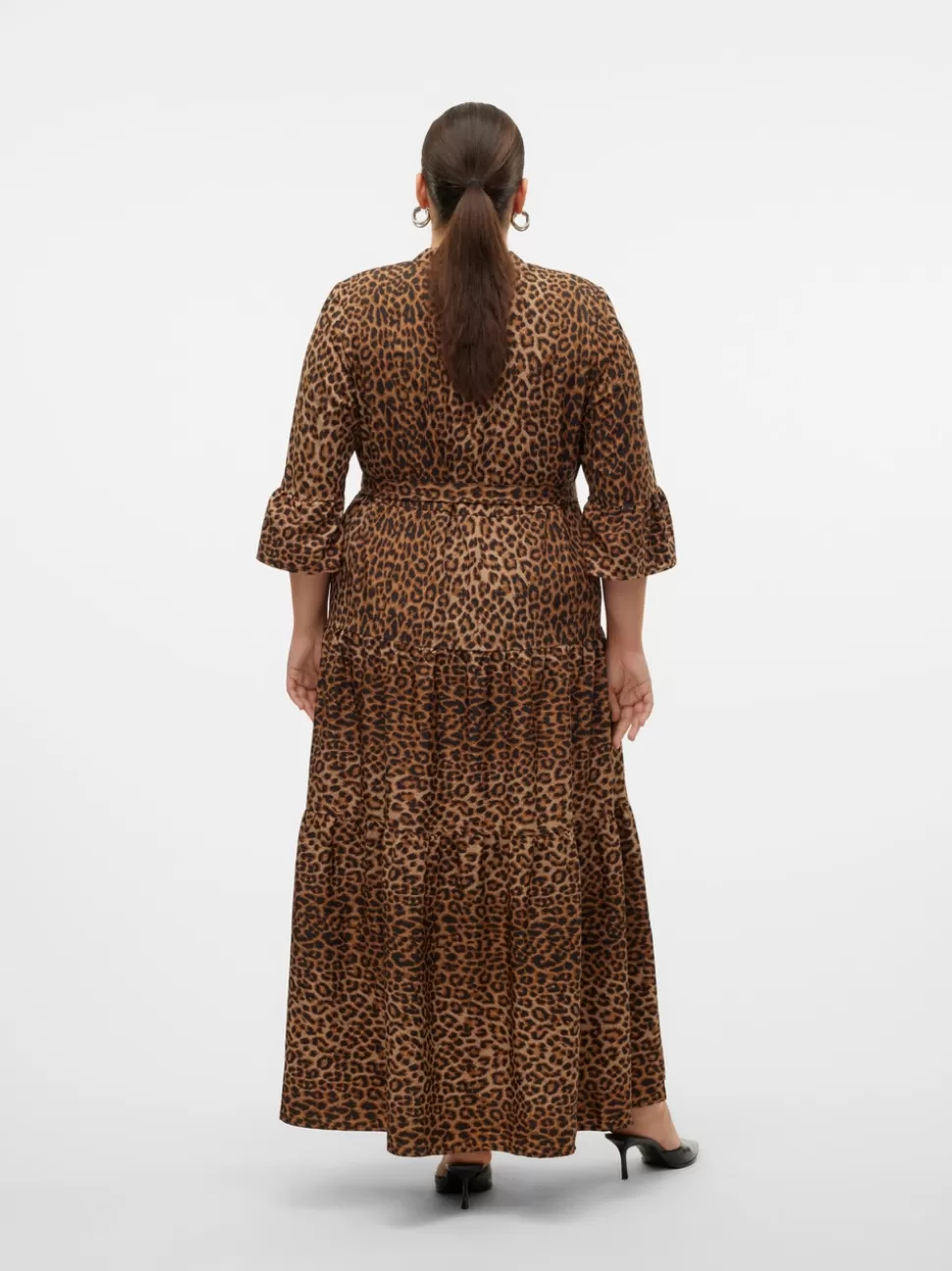 Klänningar^VERO MODA VMZERA Lång Klänning Tigers Eye